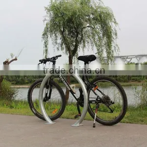 Hot-dip Galvanized Circle Bicycle Racks thumbnail-1