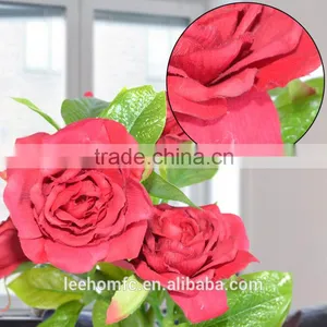 Artificial Flower Rose Plastic Rose Flowers Guangdong thumbnail-2