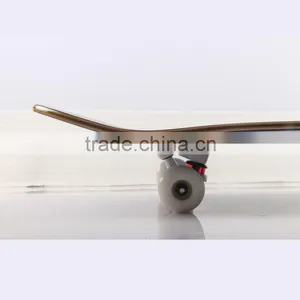 Wheel Man Skateboard Canadian Maple Wood Skateboards Carbonized Bamboo Longboard With Logo thumbnail-3