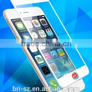 2015 Hot Products !! Black/White/Rose Gold 0.33mm 9H HD Clear Colorful Tempered Glass Screen Protector for IPhone 6s Quality Choice thumbnail-2