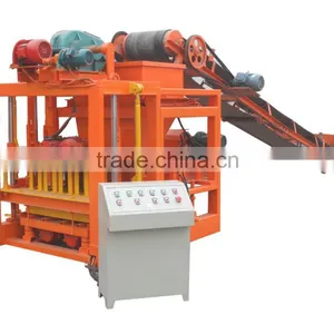 New Technology QTJ4-26 Cinder Block Making Machine for Sale Auto Paver Brick Making Machine in Bangladesh Supplier's Choice thumbnail-5