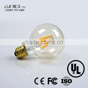 G80 G95 LED Filament Globe 6W 8W=80W Incandescent Bulb 2200-6500k CE UL E26 E27 B22 thumbnail-1