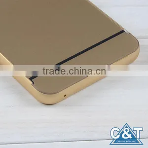 C&T Luxury Metal Frame + Acrylic PC Back Case Bumper and Back Case for Lenovo k3 Note thumbnail-5