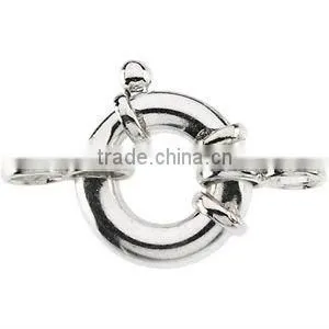 14x3mm Big Silver Spring Ring thumbnail-1