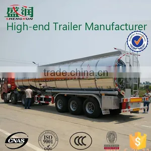 Aluminum Alloy Fuel Tank Truck Trailer From China Supplier Shengrun thumbnail-2