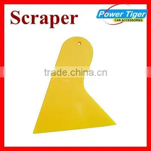 Yellow Heat Resistant Plastic Cement Scraper thumbnail-1