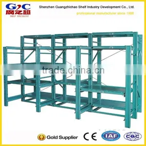Three Posts Fully Opened Heavy Duty Drawer Type Mould Rack thumbnail-2