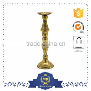 Elegant Classical Gold Tea Light Candle Holder thumbnail-1