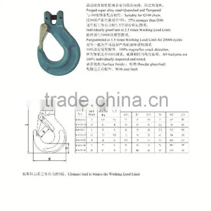 Lifting Gear G100 Type Alloy Steel Clevis Safety Latch thumbnail-5