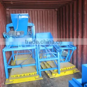 Semi Hydraulic Cement Color Pave Block Making Machinery QTY3-15 Huarun Tianyuan Factory thumbnail-3