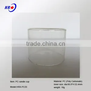 HRX-PC33 TRANSPARENT PC CUP OF TEALIAGHT CANDLE thumbnail-4