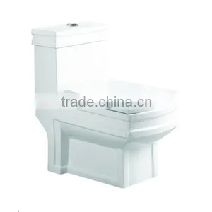 The Middle East Luxury Square Ceramic WC Toilet thumbnail-1