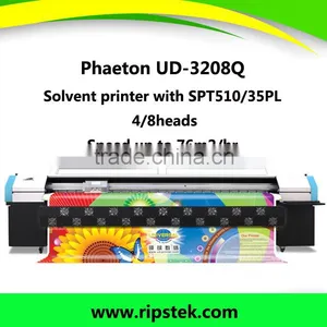 Phaeton UD-3208Q Outdoor Flex Banner Inkjet Solvent Printer thumbnail-1