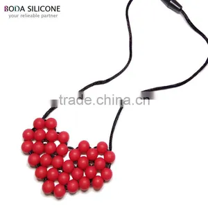 Silicone Chew Necklacefor Teething Silicone Necklace thumbnail-6