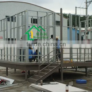 Portable Prefab Villa Light Steel Villa / Light Steel Villa Housing Supply Lodge thumbnail-3