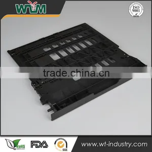 High Quality Black ABS Plastic Injection Molding Parts for Printer Accessories thumbnail-1