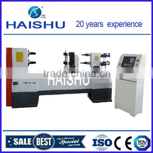 Cnc Wood Lathe Wooden Handle Machine With CE From Haishu thumbnail-2