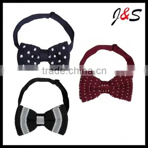 Wholesale Fashion Knitting Bow Tie With Red Dot KB09 thumbnail-4