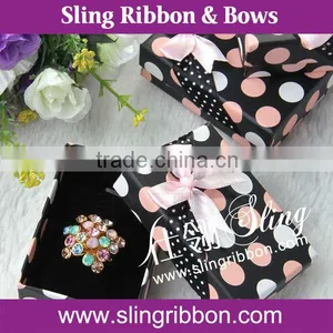 Hot Handmade Satin Ribbon Flowers for Sale Pink Satin Bow thumbnail-1