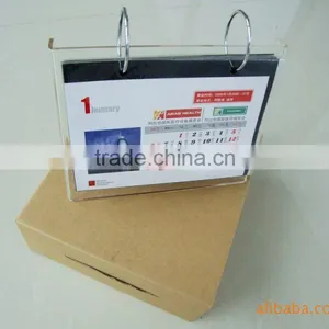 Clear Acrylic Calendar Display Stand thumbnail-2