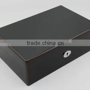 Luxury Classice Wooden Jewelry Box With Key Lock thumbnail-2