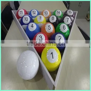New Style TPU/PU/PVC Machine Sewn Snookball/Billiard Soccer Ball thumbnail-5