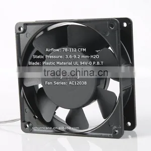 12038 120mm 220 Volt ac Fan thumbnail-1
