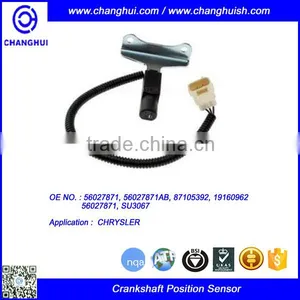 High Quality Auto Crankshaft Position Sensor 56027871 56027871AB 87105392 19160962 SU3067 CHRYSLER thumbnail-1