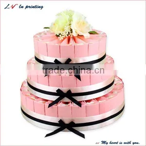 Hot Sale Wedding Favors Cake Box Made in Shanghai thumbnail-1