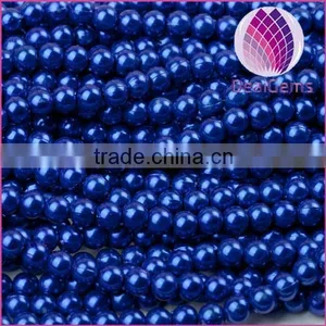 Hot Selling 5mm Colorful Immitation Pearl ABS Round Plastic Beads Chain for Jewelry Christmas thumbnail-1