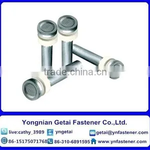 Welding Screws/studs ,Shear Studs,welded Studs, Weld Studs,DIN933/931 HDG / Galvanized With Black /yellow Zinc Plated/blue White thumbnail-3