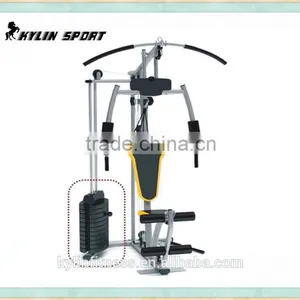 One Station Home Gym Witn 150lb Plastic Weight Stack thumbnail-1