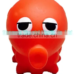 Plastic Octopus Bath Toy, Vinyl Animal Rubber Toy thumbnail-1