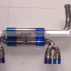 STAINLESS STEEL DUAL 2.75"TIP MUFFLER CATBACK CAT BACK EXHAUST SYSTEM BM* M3 E46 thumbnail-3