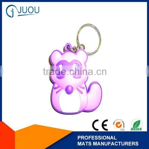 Cheap Custom Mouse Shaped Pvc Keychains thumbnail-1