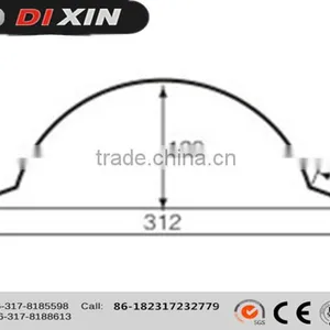 Galvanized Aluminum Plate Ridge Tile Roll Forming Machine thumbnail-3