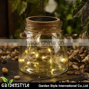 Good Quality Bottle Light Water Bottle With Led Light Glass Sun Jar for Decoration thumbnail-1