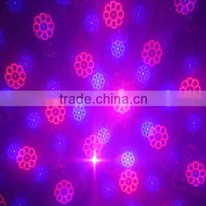 Lanling 200mW RB 8Gobos Mini RB Twinkling Laser Light thumbnail-5