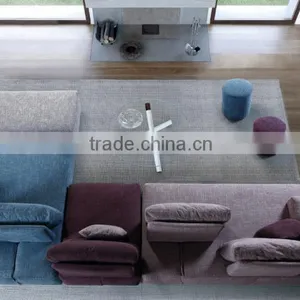 High Quality Living Room L Shape Fabric Sofa Sets With All Kinds of Color to Choose thumbnail-5