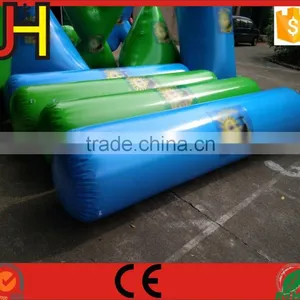 Customized Green&Blue Inflatable Paintball Bunker For Paintball Arena Game thumbnail-5