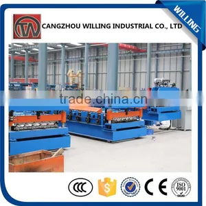 Metal Stud and Track Used Roller Shutter Roll Forming Machine thumbnail-3