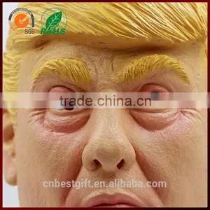 2016 Donald Trump Realistic Man Costume Face Crossdresser Latex Mask thumbnail-6