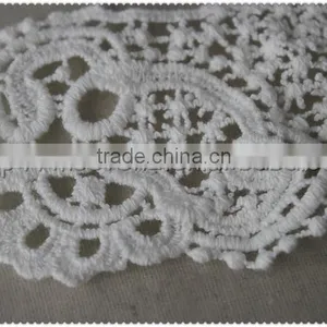 New Design Cotton Embroidered Collars, Natural Color Cotton Collar for Garments thumbnail-5