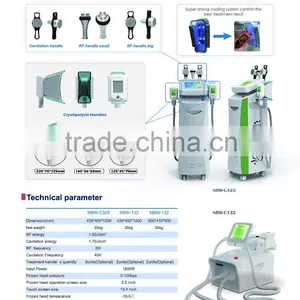 Portable Weight Loss Equipment Slimming Cryo Fat Freezing Cryolipolysis Body Slimming Machine For Home Use With 5 Treatment Handles Flabby Skin thumbnail-2