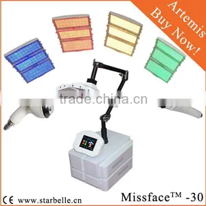 630nm Blue Newly Photon PDT 590 Nm Yellow Skin Care Face Lifting Dermabrasion Machine(Missface-30) thumbnail-1