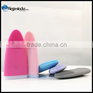 SMALL Easy Use Silica Gel Wash Face Machine Facial Skin Cleanser thumbnail-3