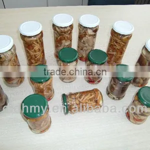 Chinese Canned Mushrooms in Glass Jar thumbnail-1
