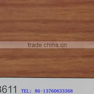 Wood Grain Self-adhesion Cold Laminated Decoration PVC Film Item 8611 thumbnail-1