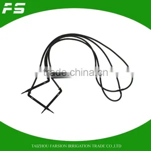 Garden Water Saving Irrigation Four Branches Bend Arrow Dripper Set 50CM PVC Vinyl Hose And Barbed Connectors DN3/5 thumbnail-1