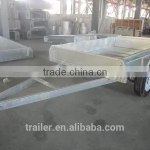 8x5 Tandem Axle Cage Trailer Double Axle Trailer thumbnail-1